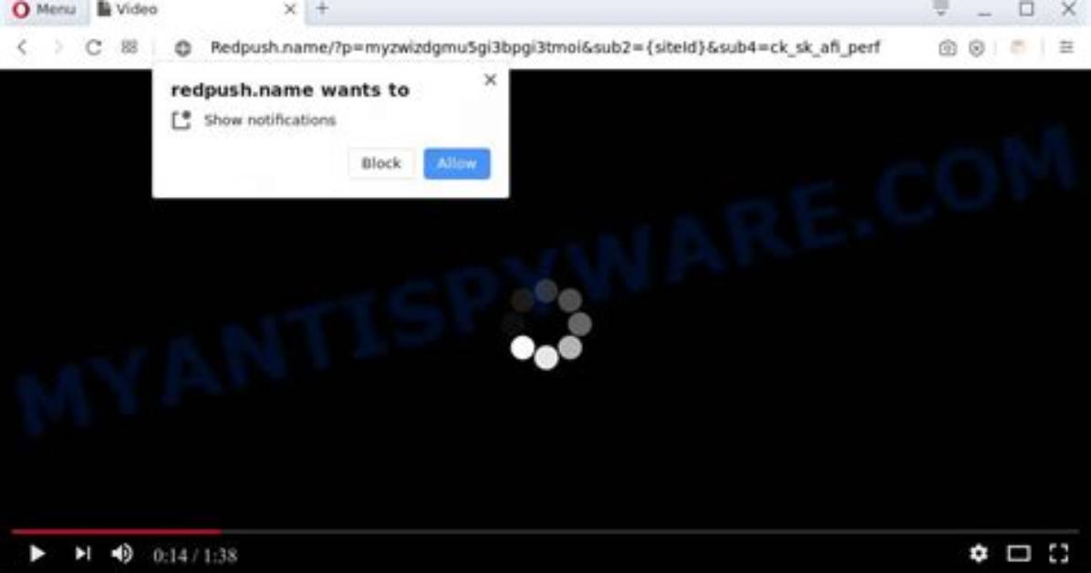 Remove Redpush. Name Pop-up Virus — How to Remove?