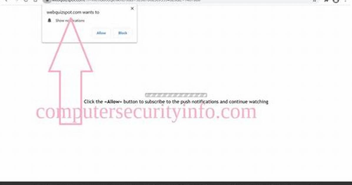 Remove Webquizspot. Com Pop-up Virus — How to Remove?