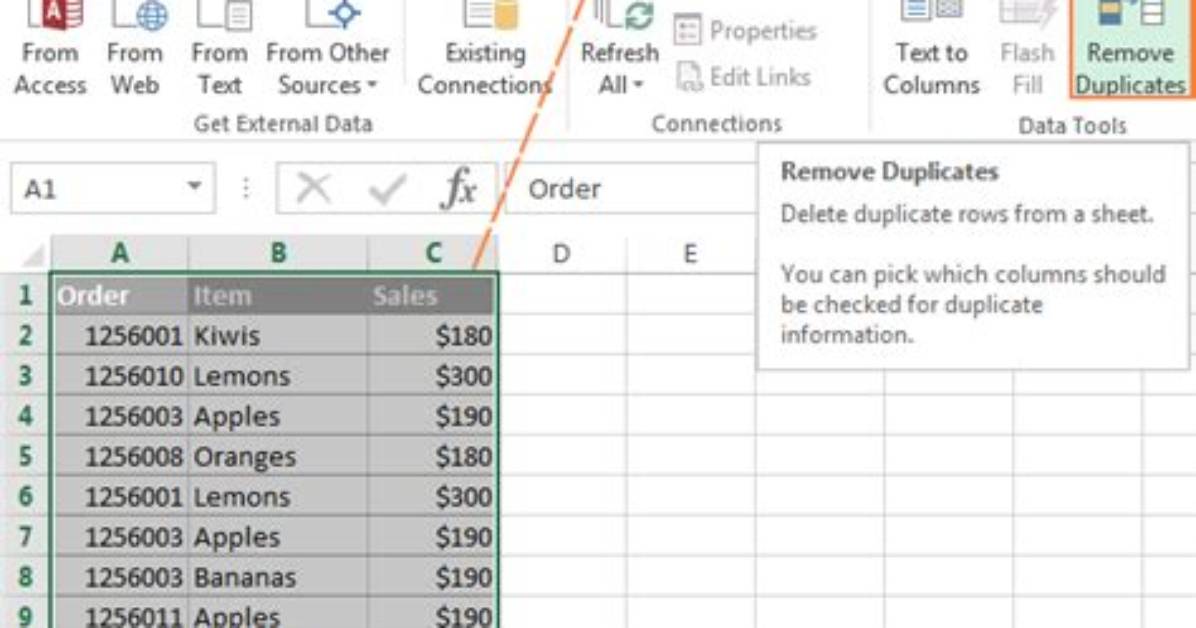Removing Duplicates in Lists