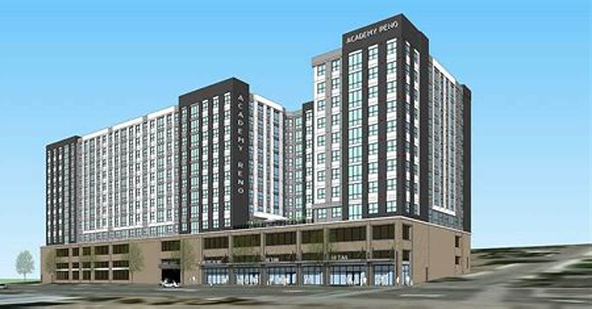 Reno's First-Ever High-Rise Student Housing Complex Now Under Construction |