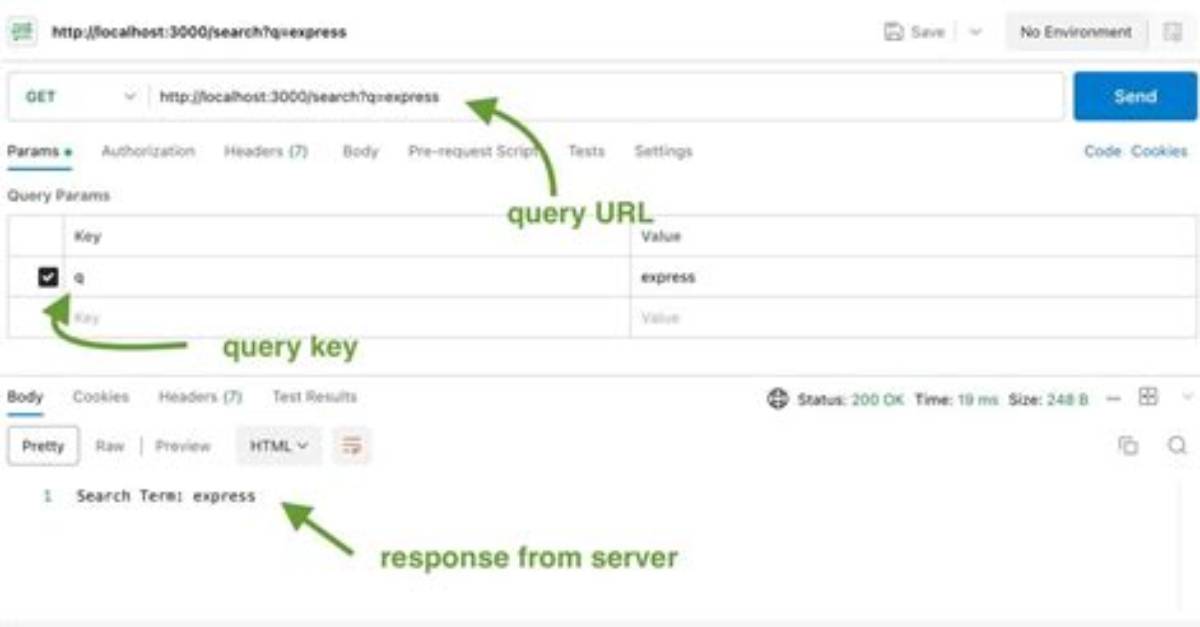 Req. Query and Req. Param in Expressjs