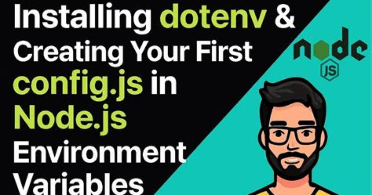Require('Dotenv'). Config() in Node. Js