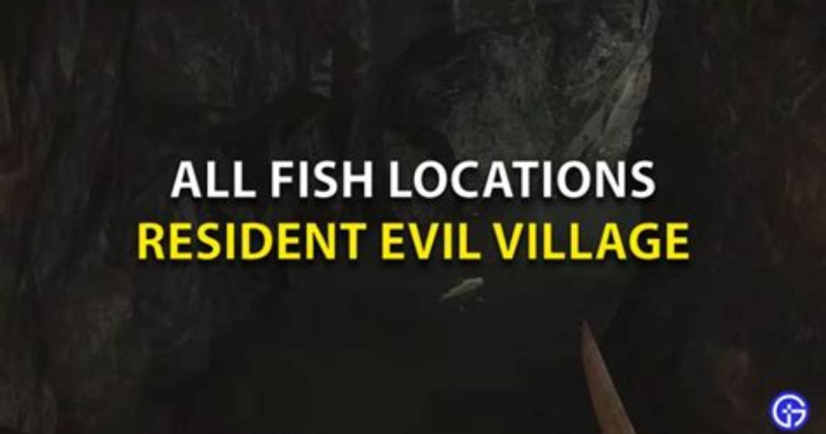 Resident Evil Location - All the Fish Spawning Points