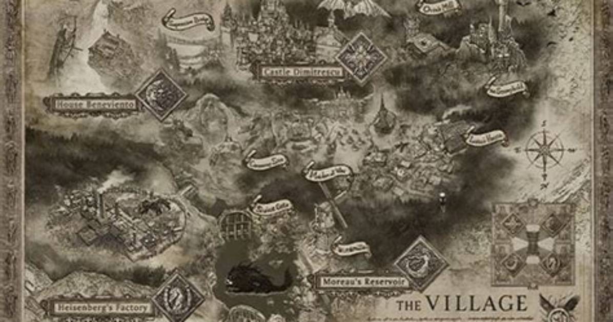 Resident Evil Village Map