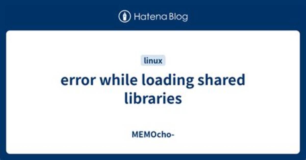 Resolve Error While Loading Shared Libraries: Libselinux. So.1 in Ubuntu 14.04 Lts