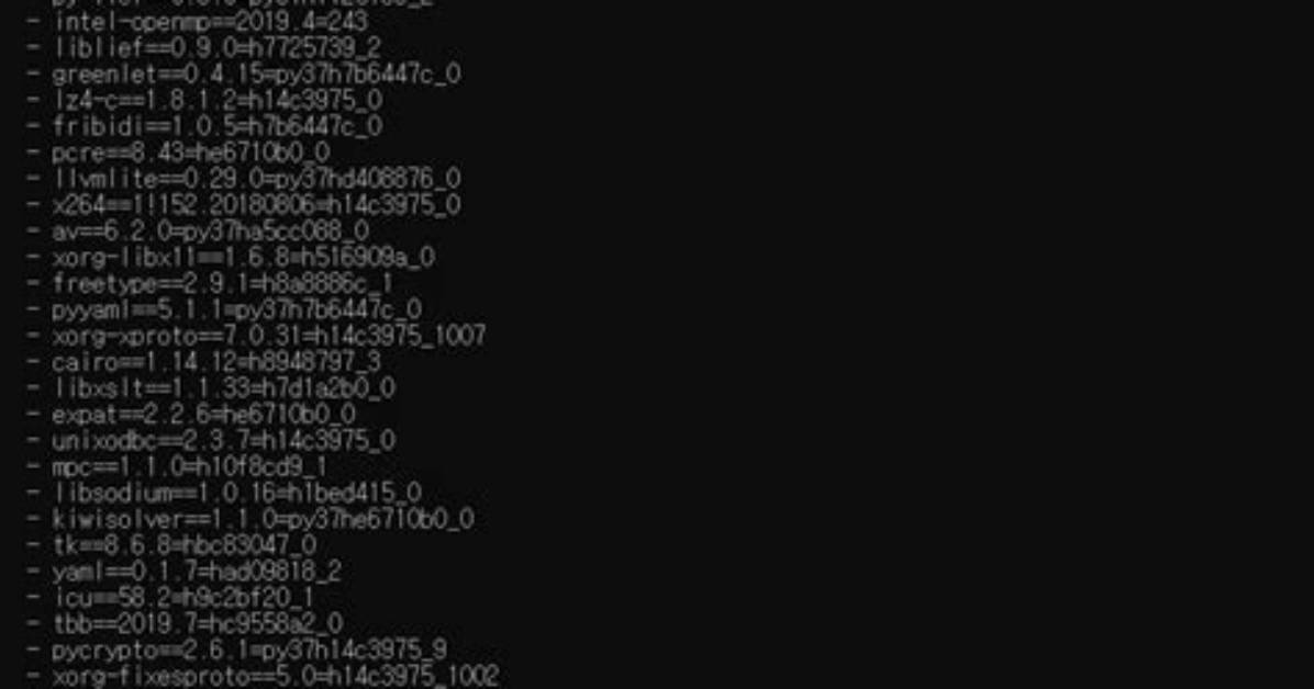 Resolvepackagenotfound: Create Env Using Conda and Yml File on Macos