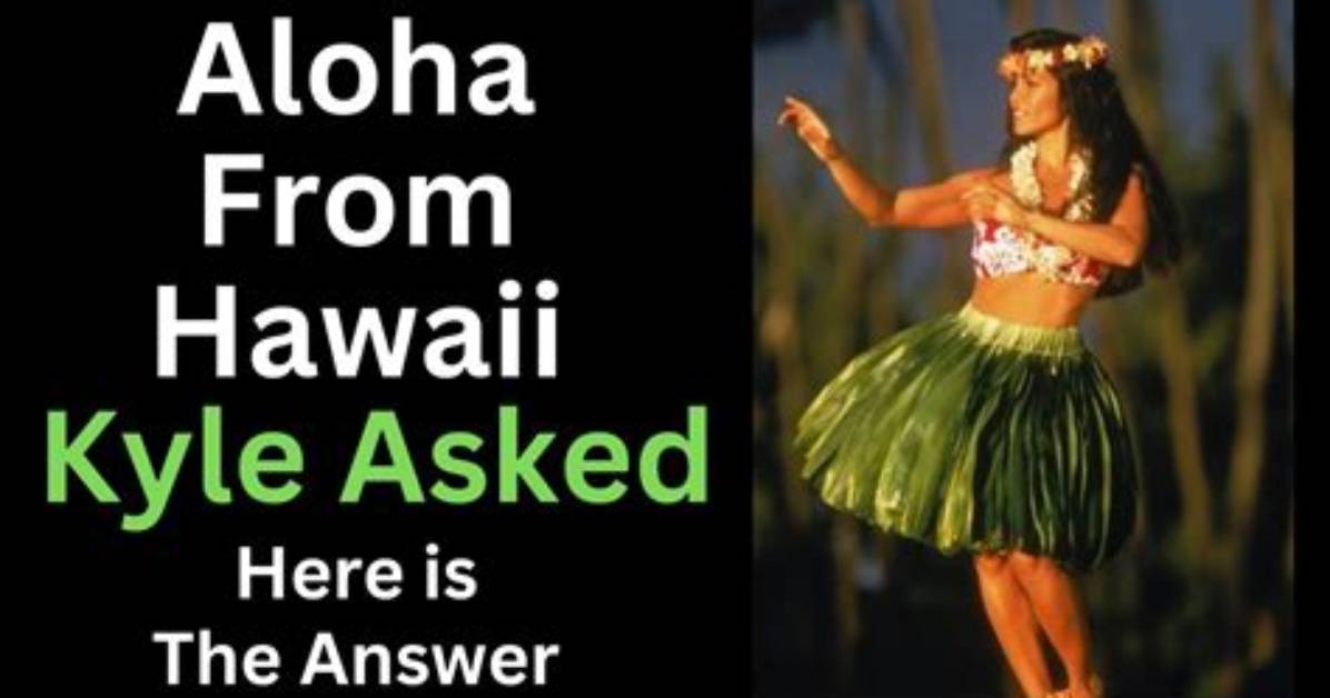 Response to Aloha? Here Is the Answer