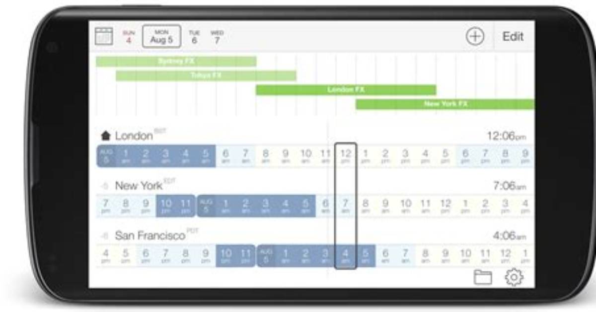 Responsive World Time Buddy Widget