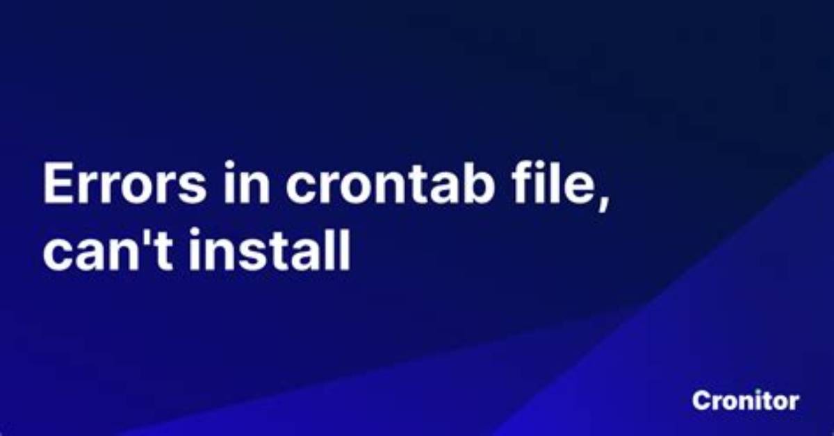 Restarting Cron After Changing Crontab File? [Closed]