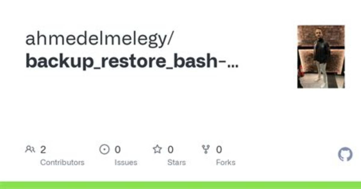 Restore Bash Script