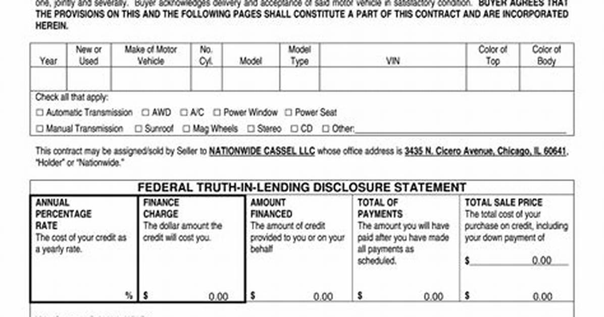 Retail-Installment-Contract | Optimum