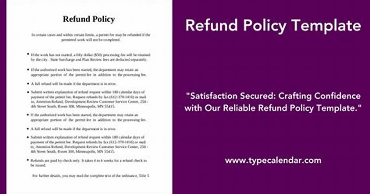 Returns & Refund Policy | Customer Services