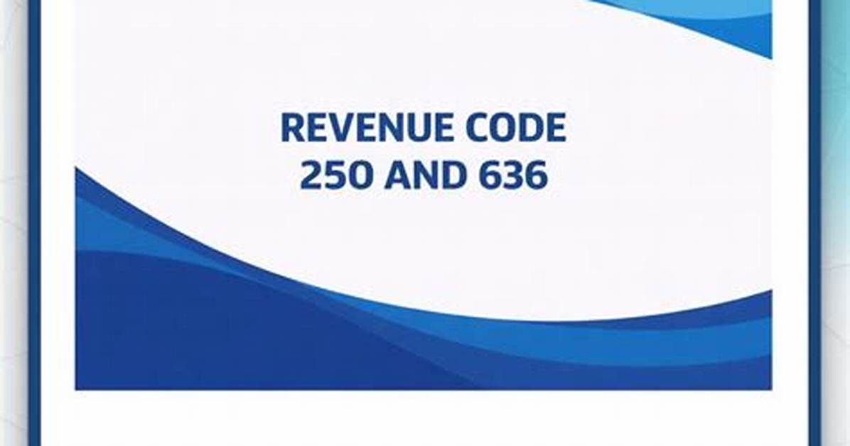 Revenue Code 636