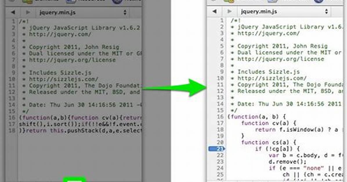 Reverse Uglified Javascript Code