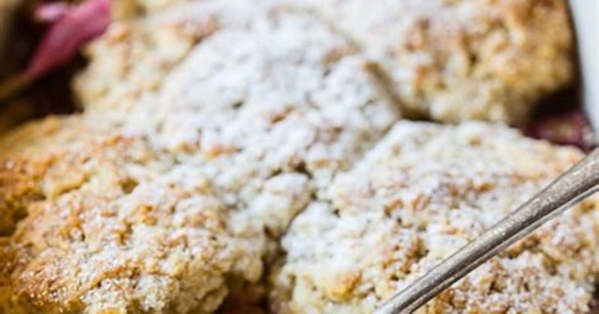 Rhubarb Cobbler