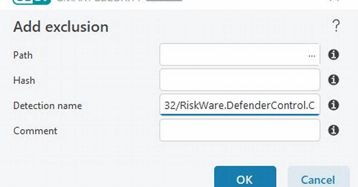 Riskware. Defendercontrol
