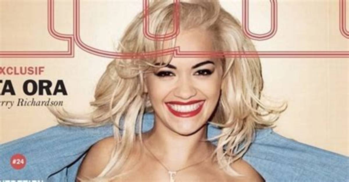 Rita Ora Topless for Lui Magazine