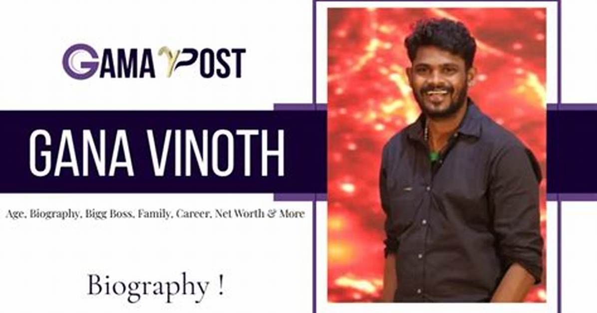 Rj Vinoth Height, Weight, Net Worth, Age, Birthday, Wikipedia, Who, Instagram, Biography
