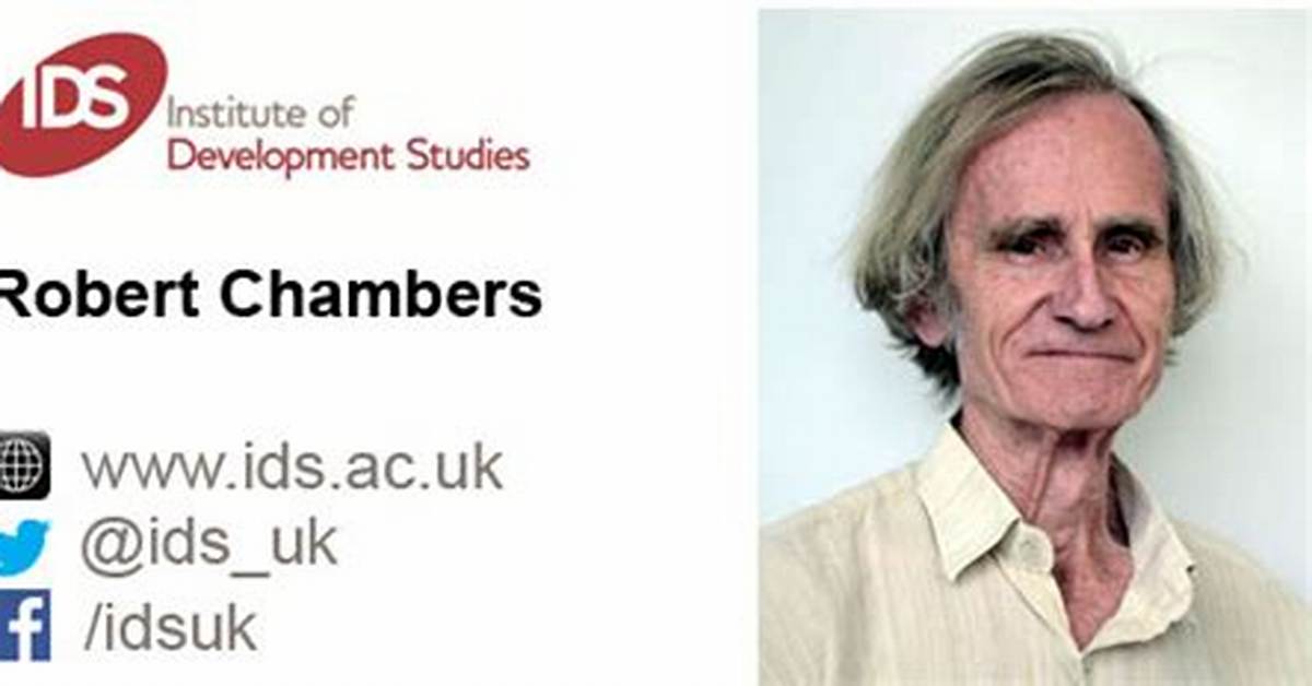 Robert Chambers (Development Scholar)