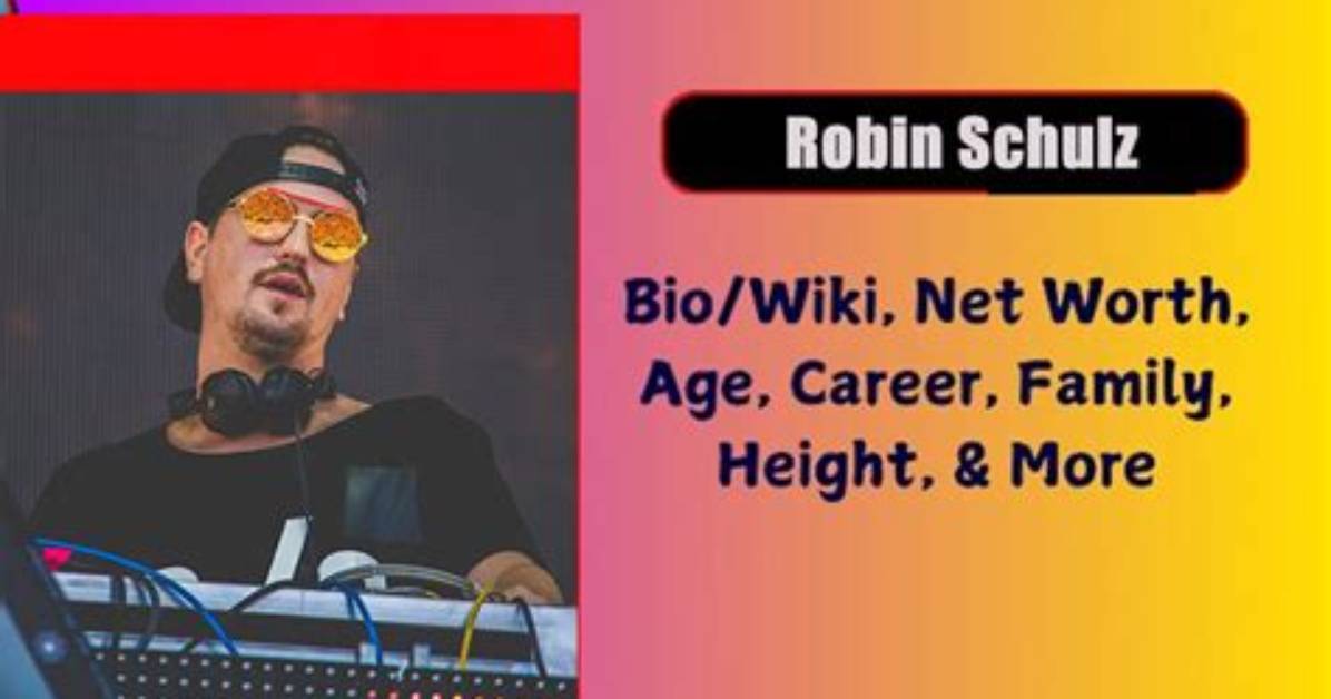 Robin Schulz Net Worth