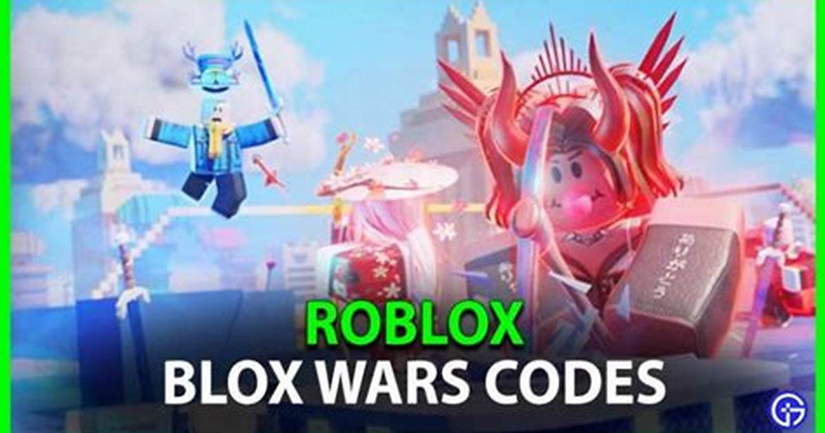 Roblox Blox Wars Codes (May 2021)