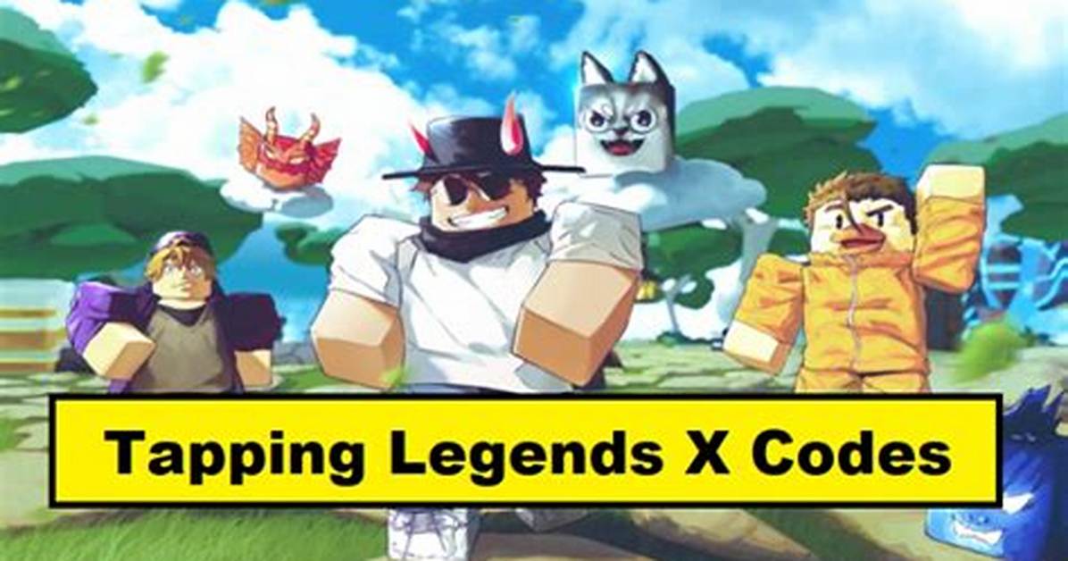 Roblox Tapping Legends X Codes (June 2022)