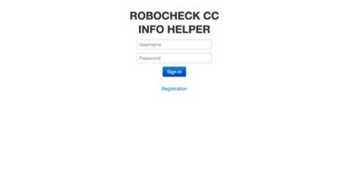 Robocheck. Cc Login Safely, Analysis & Comments