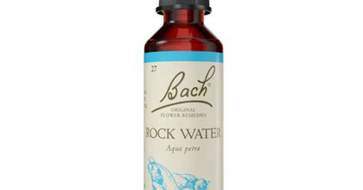 Rock Water Bach Remedy Soften the Mind of Hard and Rigid Persons