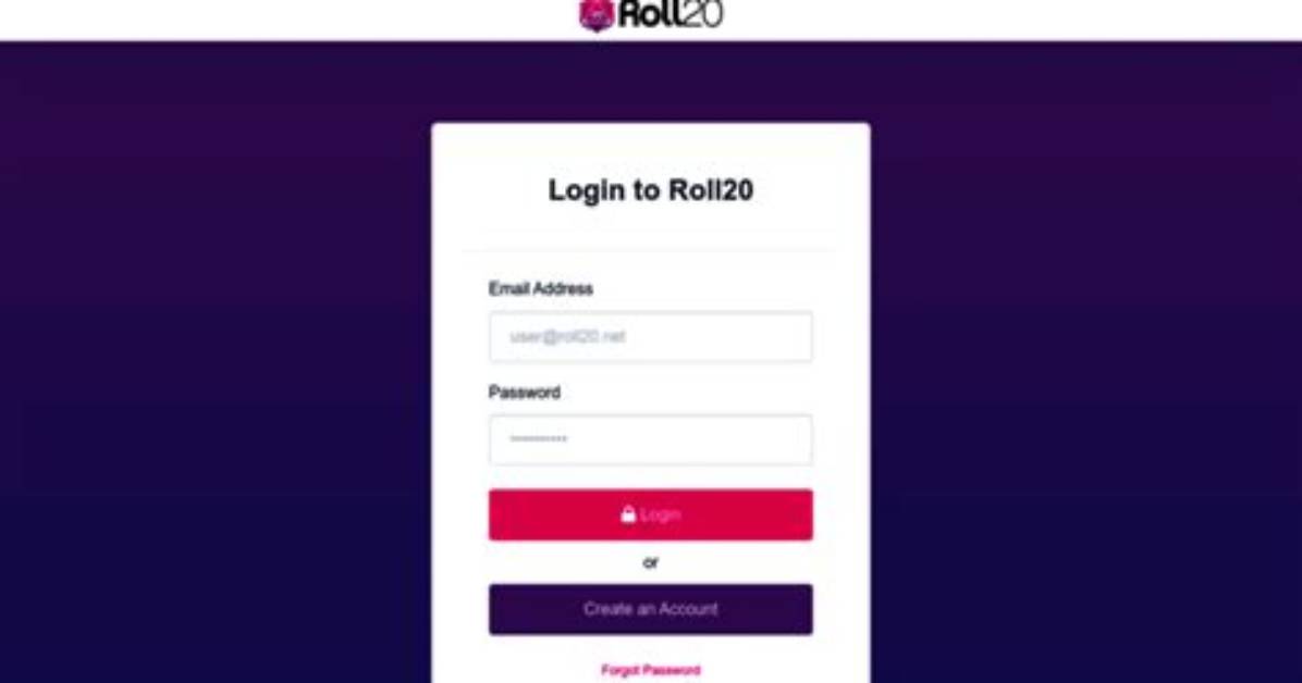 Roll20. Net Login Safely, Analysis & Comments