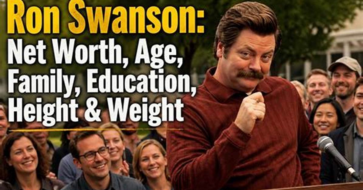 Ron Swanson Net Worth