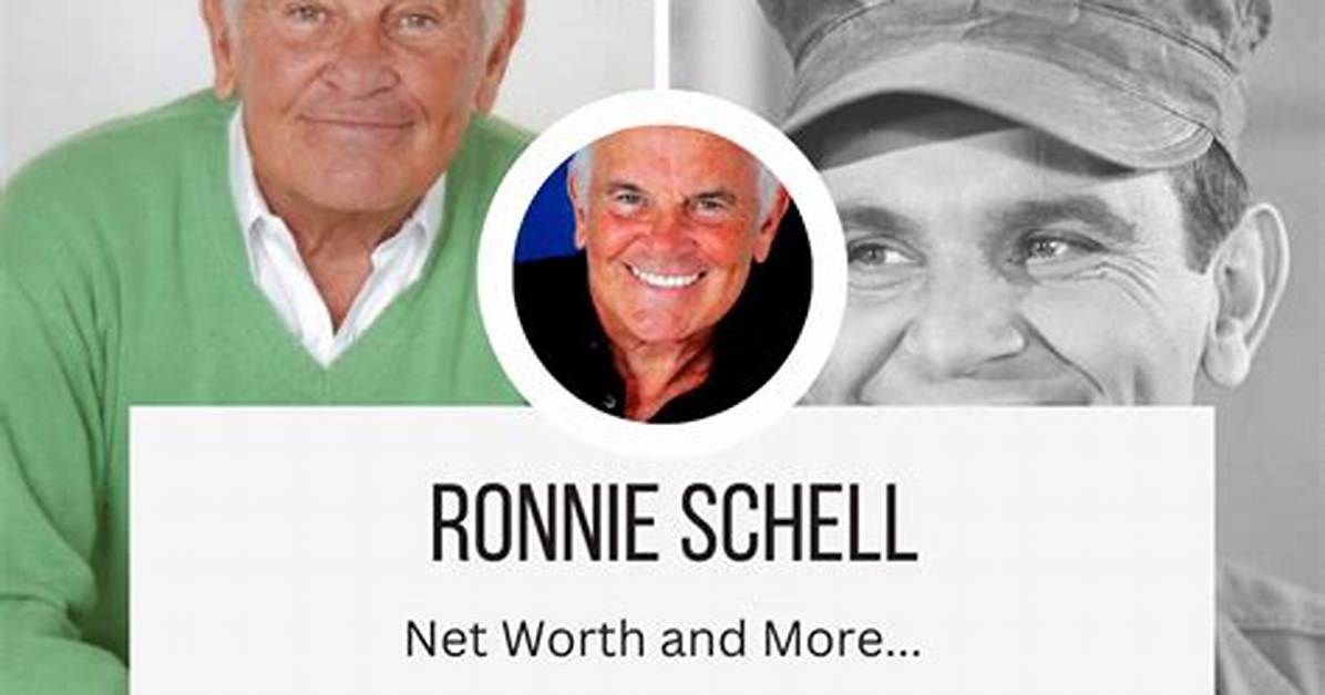 Ronnie Schell Net Worth