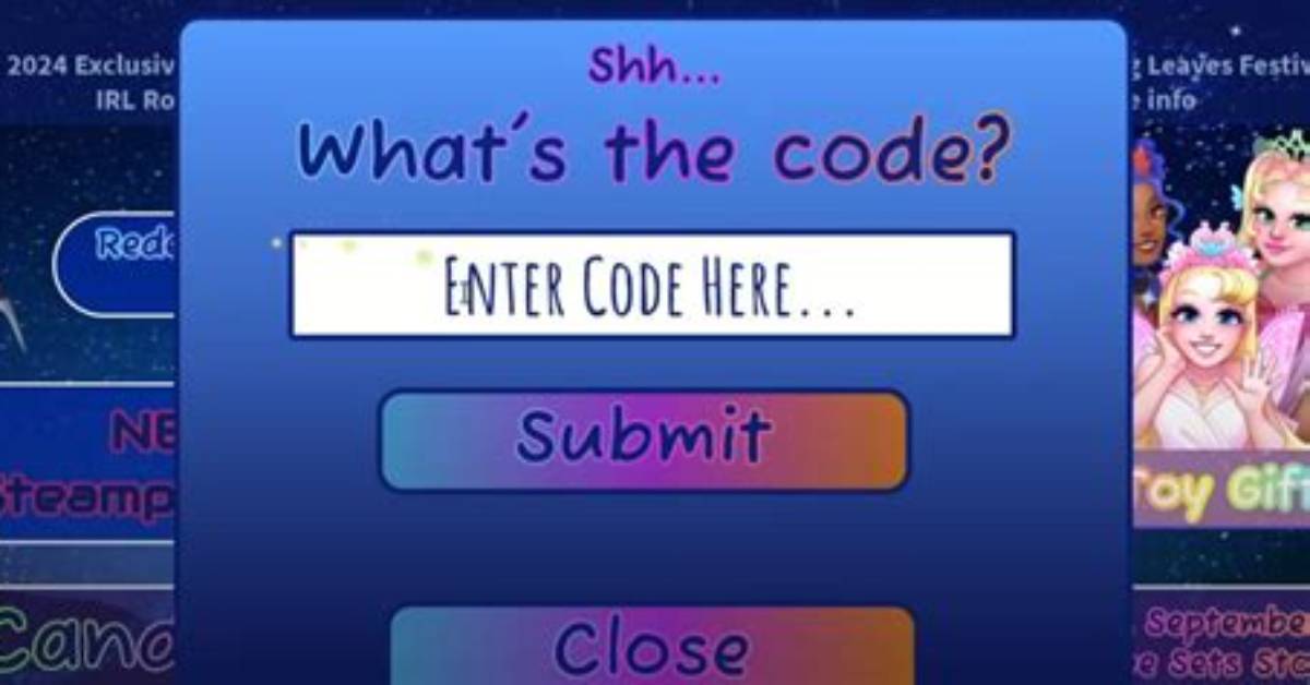 Royale High Codes - Are There Any Valid Codes?