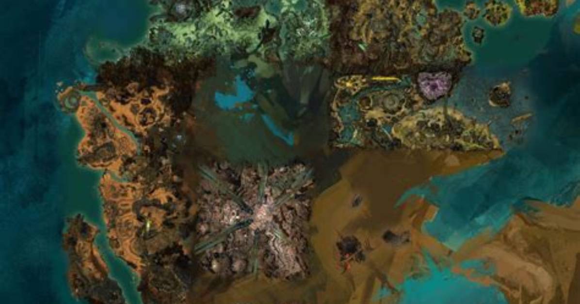 Ruins of Orr Region Maps Guild Wars 2