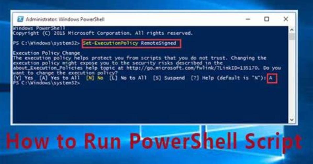 Run A. Cmd File Through Powershell
