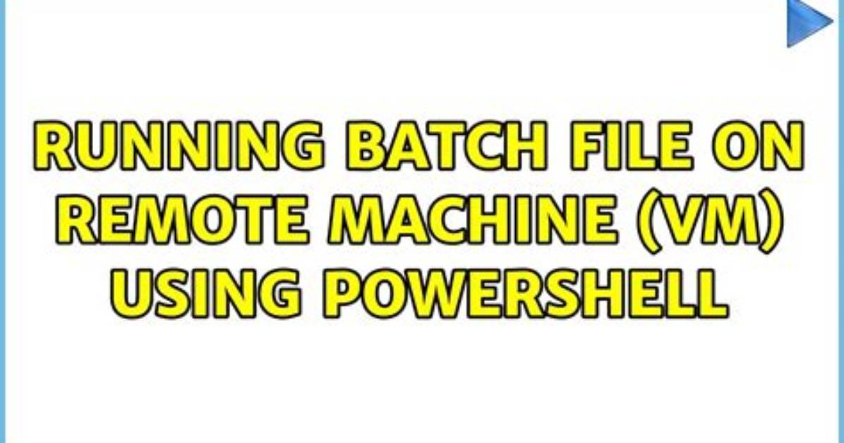 Run Batch File on Remote Computer Using Psexec and Continue Execution, Don't Wait for Remote Process to End