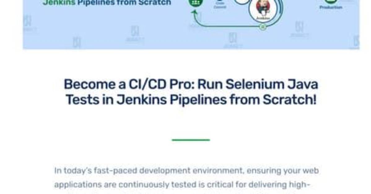 Run Selenium Tests with Java