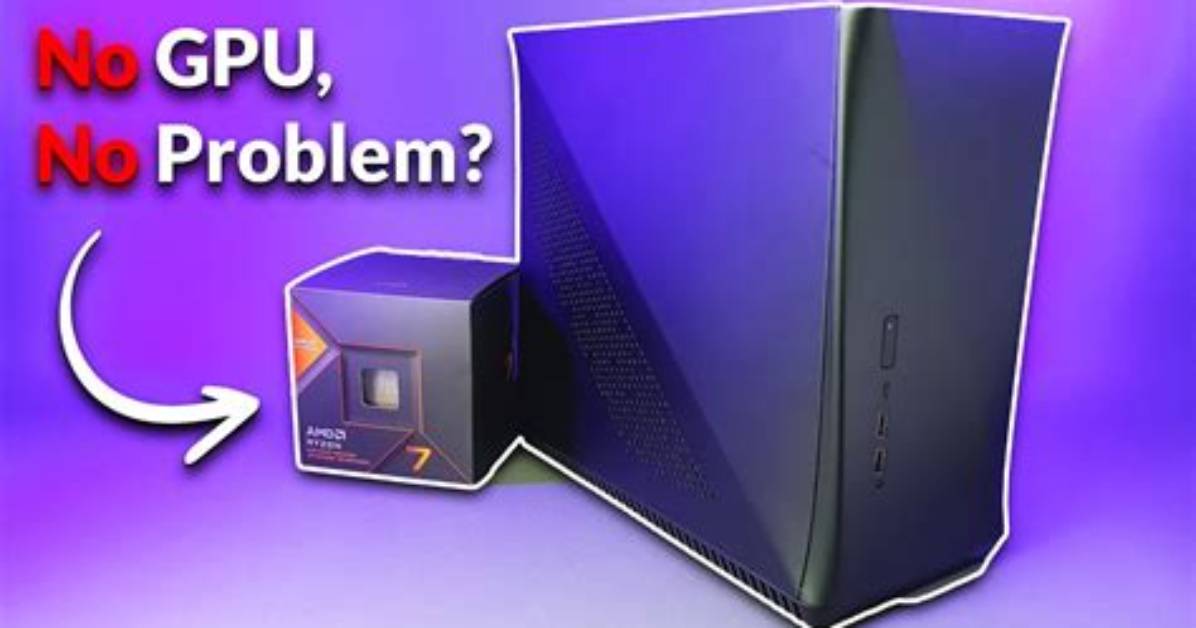 Running a Computer Without Integrated Graphics or Dedicated Gpu [Duplicate]