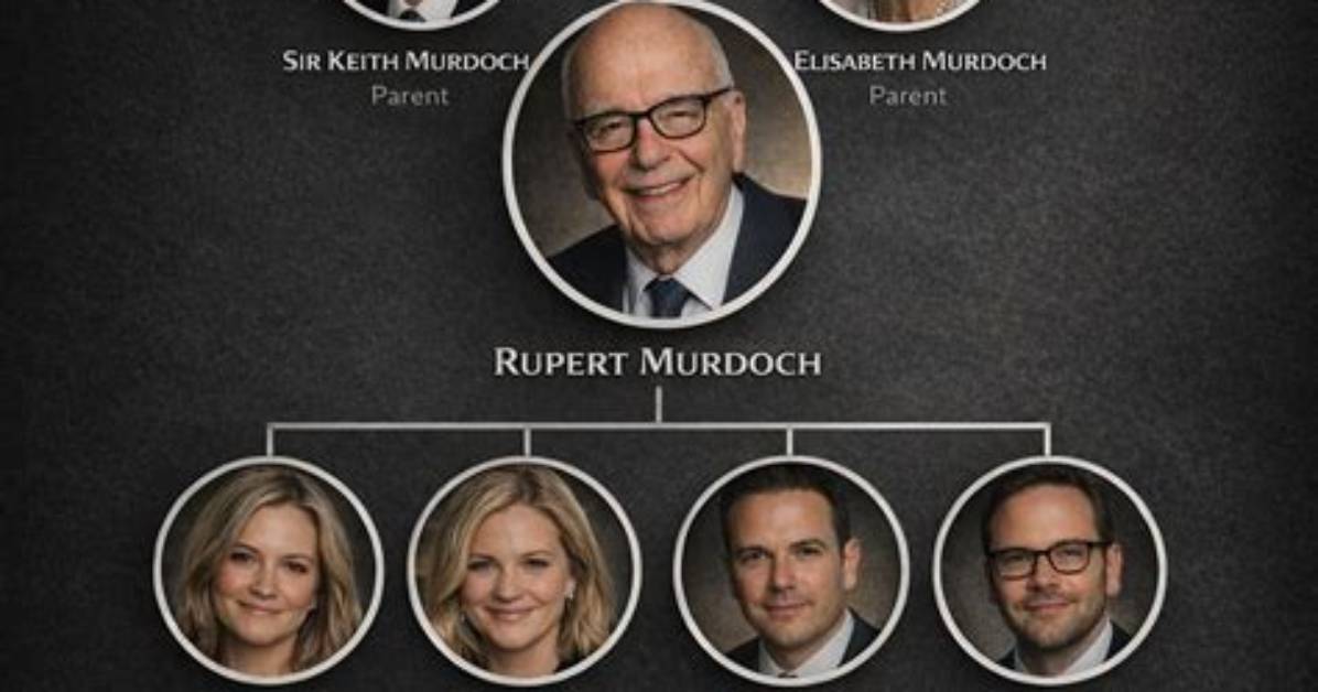 Rupert Murdoch – Family, Family Tree