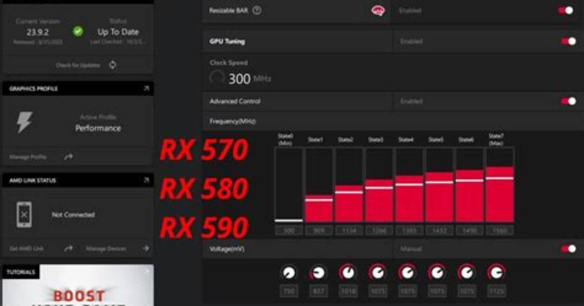 Rx 580. Bad Performance with Crash Underload