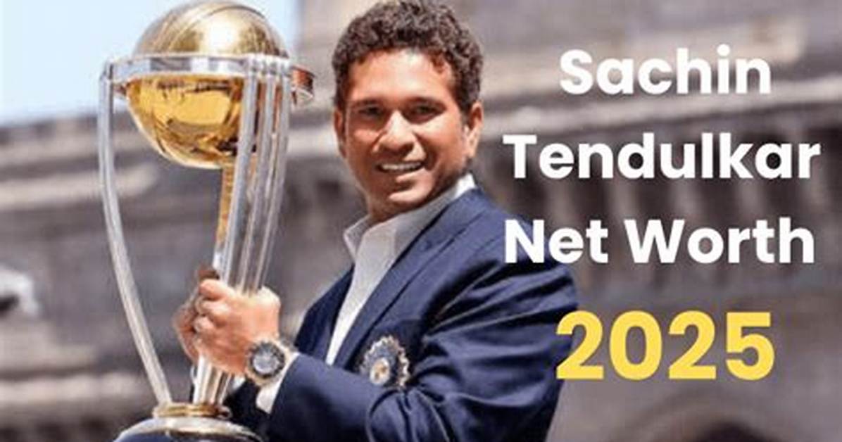 Sachin Tendulkar Net Worth, Income and Estimated Earnings of Youtuber Channel