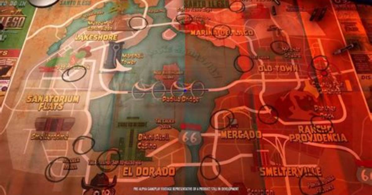 Saints Row Map - Santo Ileso