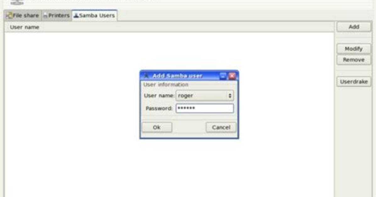 Samba Add User