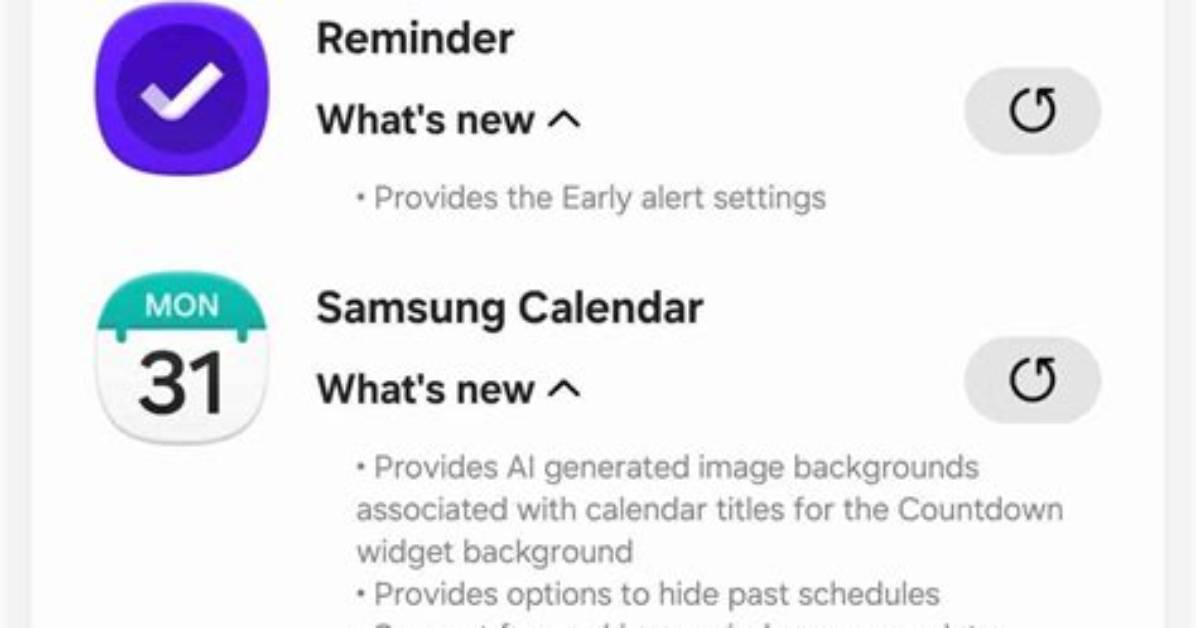 Samsung Calendar Multiple Reminder Option Gone? ??