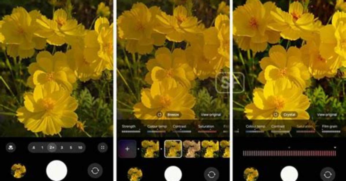 Samsung Camera App Missing Filters?