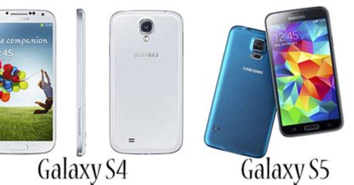 Samsung Galaxy S5 vs Galaxy S4: First Look