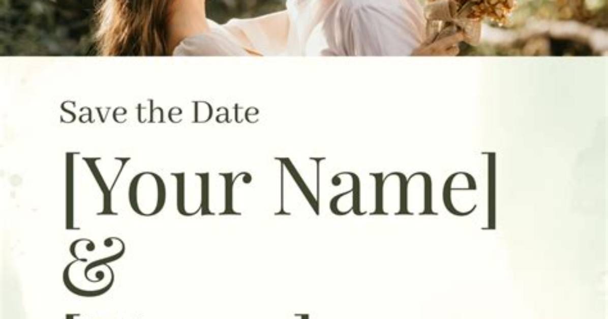 Save the Date Templates