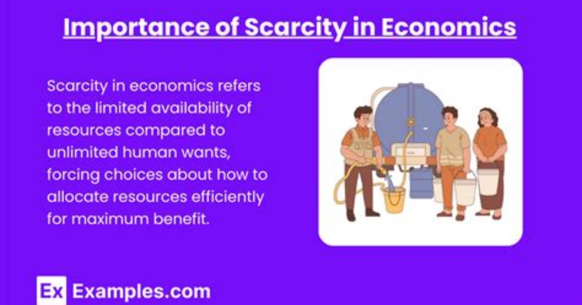 Scarcity Exists When: - Lisbd-Net. Com
