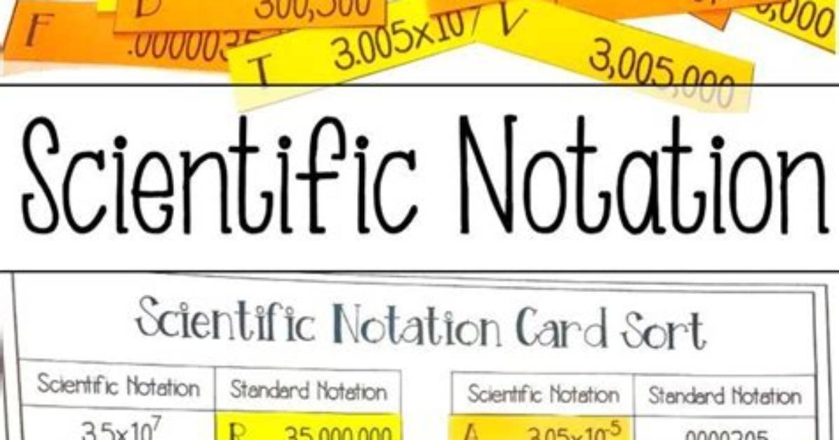 Scientific Notation 55