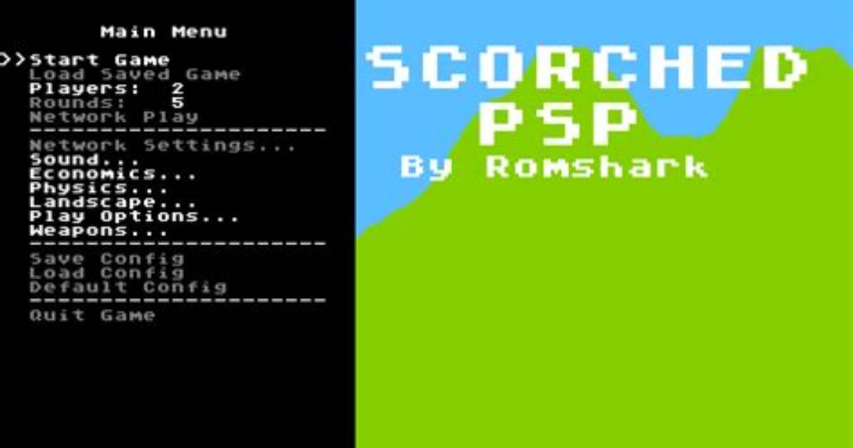 Scorched Psp - Gamebrew