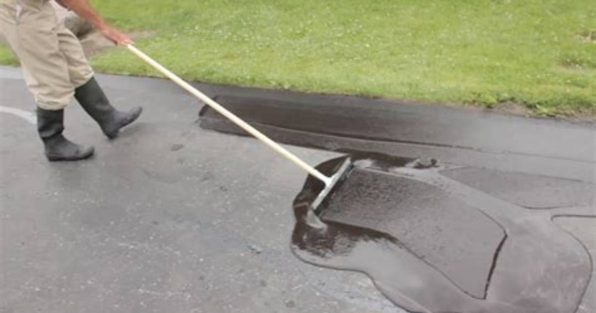 Seal Your Own Driveway